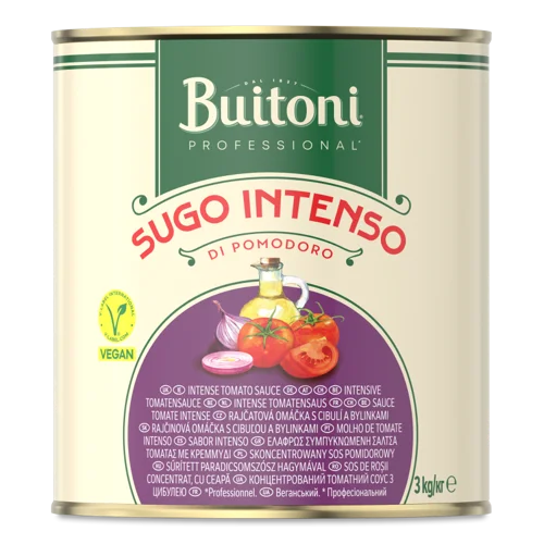 Соус Томатний Концентрований З Цибулею Sugo Di Pomodoro Intenso В/б 3кг