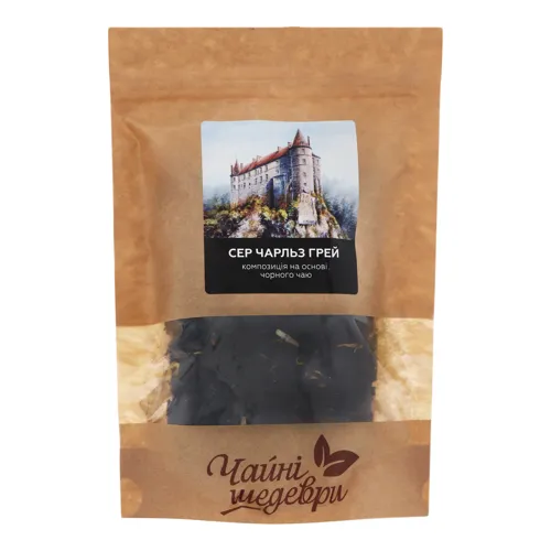 Композиція на основі чорного чаю Сер Чарльз Грей Чайні шедеври д/п 60г