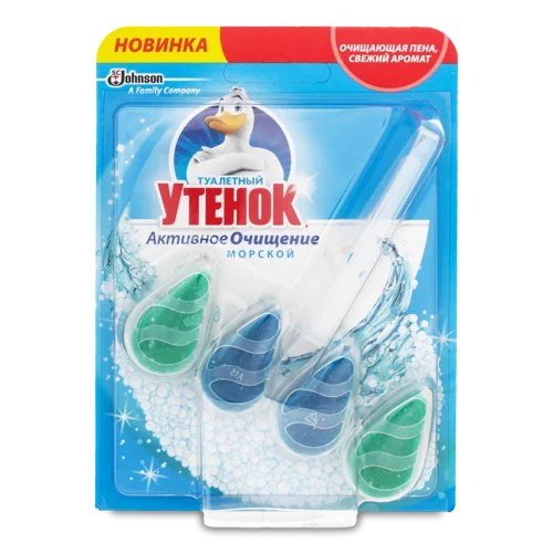 Підвісний Очищувач Унітазу Активне Очищення Морський, 38.6г