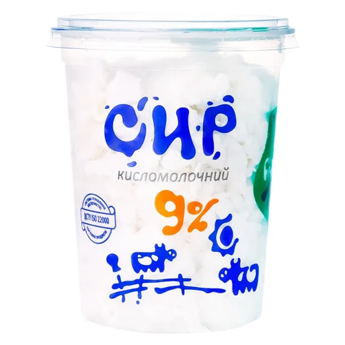 Сир кисломолочний Villa Milk 9% 350г