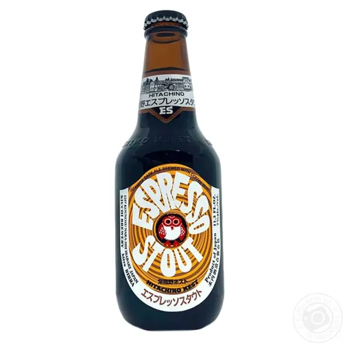 Пиво Hitachino Nest Espresso Stout темне нефільтроване 7% 0,33л