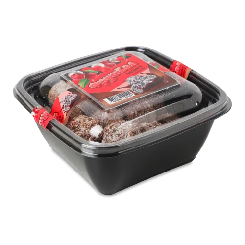 Шоколадні Кульки З Наповнювачем Вишня З Кокосом, в/ґ, п/у 200г