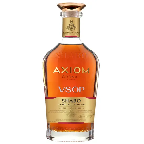 Коньяк України Shabo Axiom V.S.O.P., 5 зірок, 40%, 0,5л