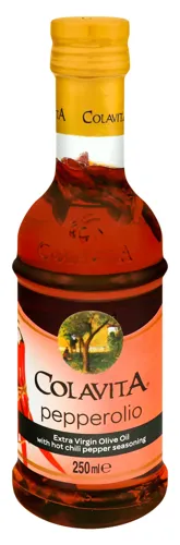 Олія оливкова ароматизована Extra Virgin Pepperolio Colavita c/пл 250мл