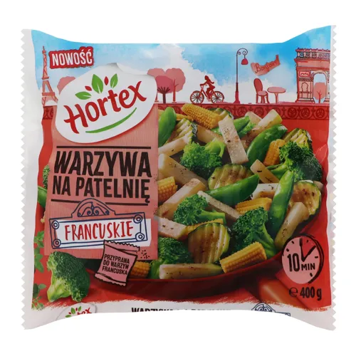 Овочі заморожені для смаження По-французьки Hortex м/у 400г