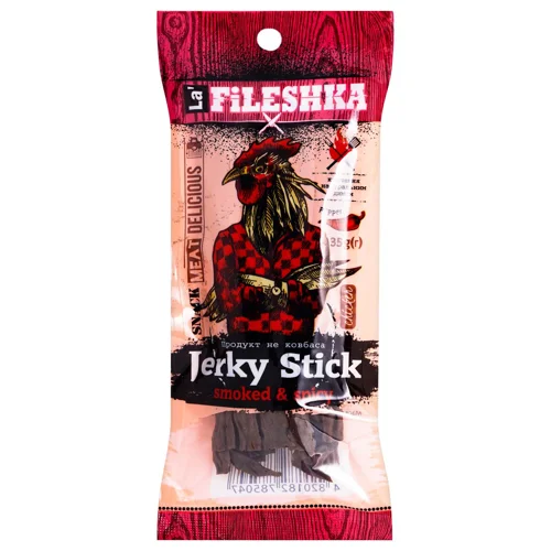 Снеки La Fileshka Smoked & Spicy Палочки курячі 35г
