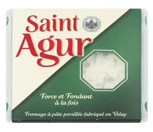 Сир з синьою пліснявою безлактозний Saint Agur п/у 125г