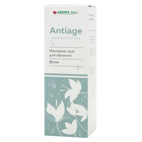 Олія для масажу обличчя Aroma inter Antiage 50мл
