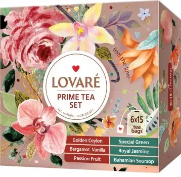 Набір чаїв Lovare Prime tea 157.5г