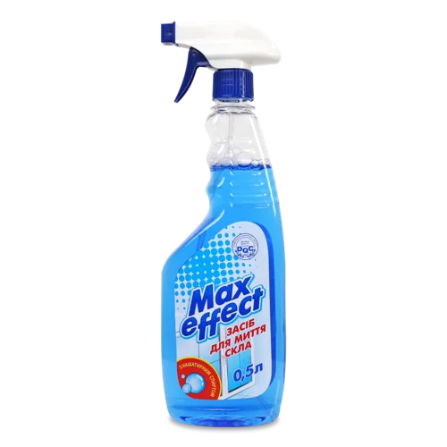 Засіб для Миття Скляних Виробів Max Effect, 0.5л