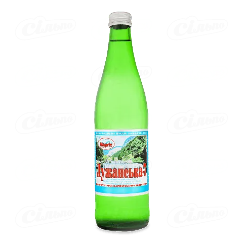 Вода мінеральна Лужанська-7 сильногазована 0,5л