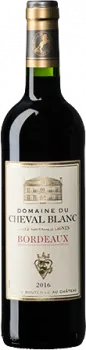 Вино Bordeaux Domaine du Cheval Blanc Cuvee Grandes Vignes червоне сухе 0.75л 12%