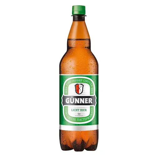 Пиво Gunner світле 1л