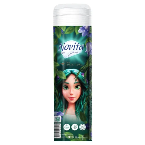 Диски ватні Novita Soft Mavka 120шт