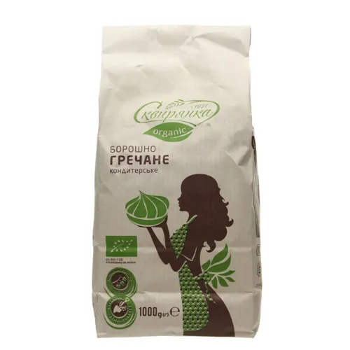 Борошно гречане кондитерське Organic Сквирянка м/у 1кг