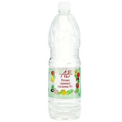 Оцет АльтаВіста столовий 9% 1л