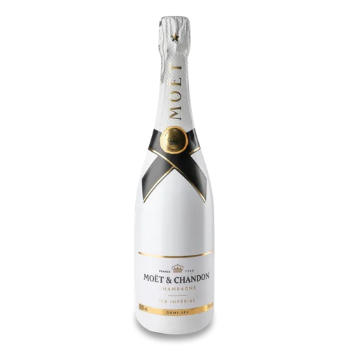 Шампанське Біле Сухе Ice Imperial Moet&Chandon 0.75л 12.5% Пластикова Пляшка