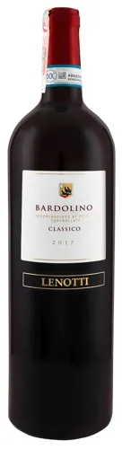 Вино 0.75л 12% червоне напівсухе Bardolino Classico Lenotti пл