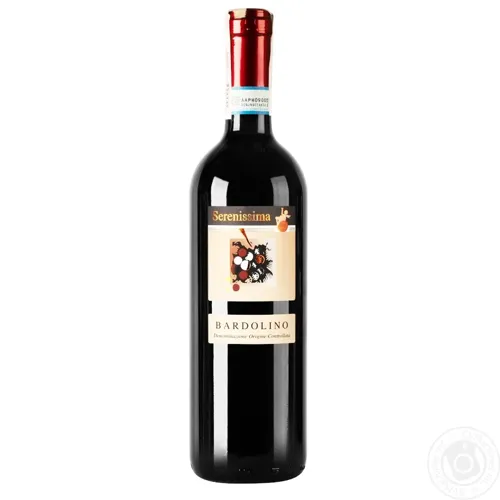 Вино Serenissima Tombacco Bordolino червоне сухе 12% 0,75л