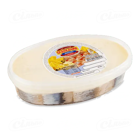 Оселедець Бабусин філе шмат у майонезі з ананасом, 300г