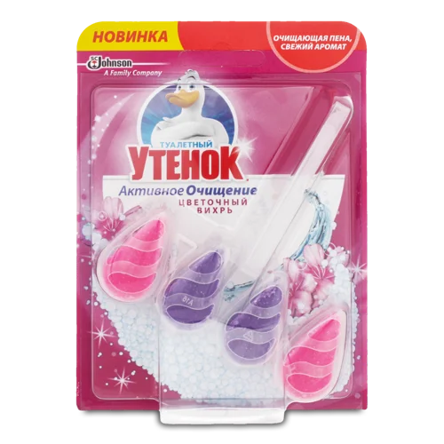 Підвісний Очищувач Унітазу Активне Очищення Квітковий Вихор, 38.6г