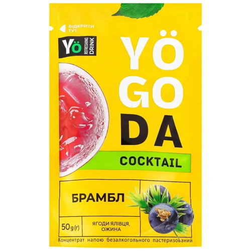 Концентрат напою Yogoda Cocktail Брамбл 50г