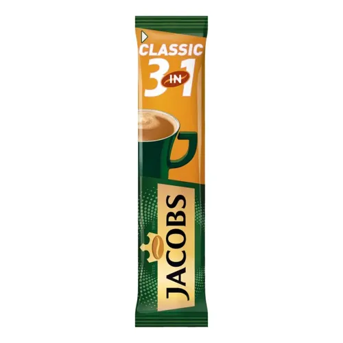 Напій кавовий розчинний 3в1 Classic Jacobs м/у 15.2г