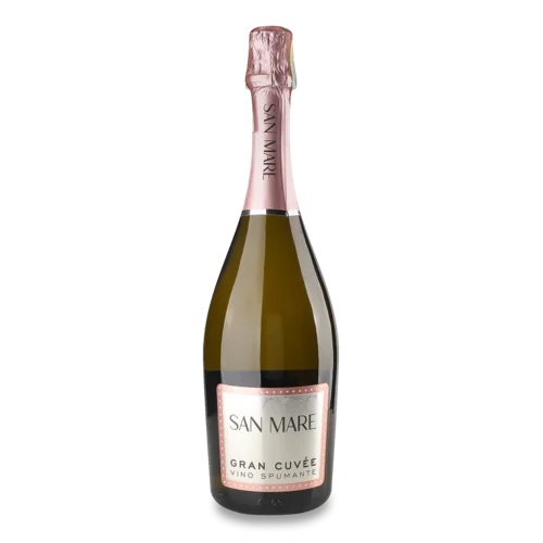 Вино ігристе біле екстра сухе Спуманте Гран Кюве San Mare, 0.75л 11% (в/с)