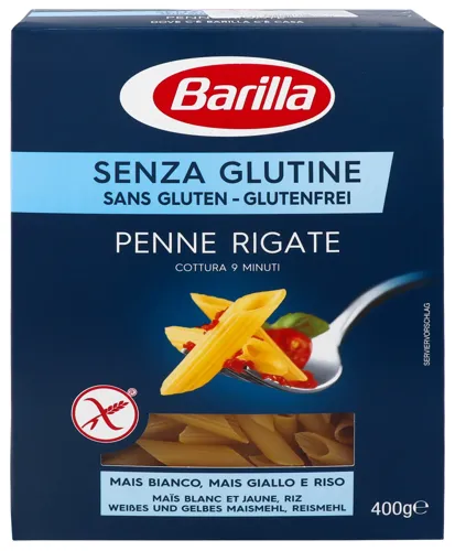 Вироби макаронні без глютену Penne Rigate Barilla к/у 400г