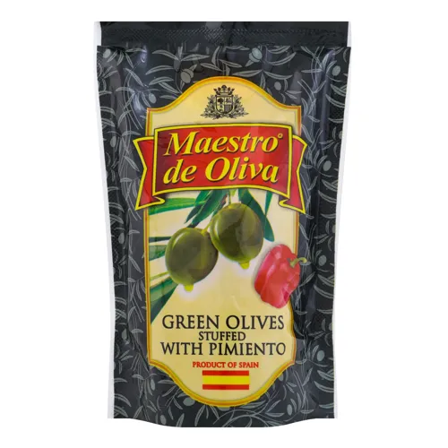 Оливки з перцем Maestro de Oliva д/п 170г