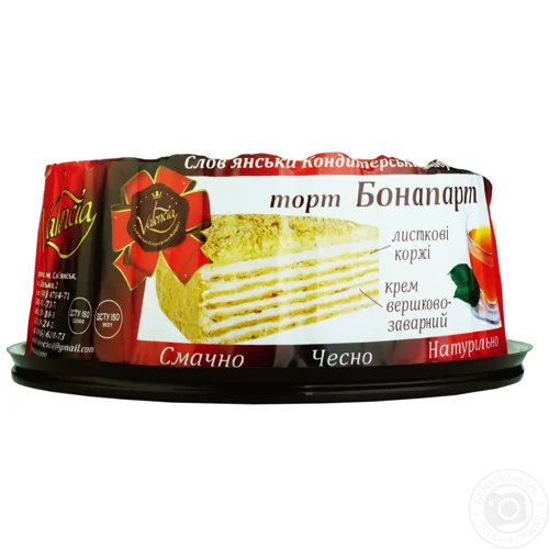 Торт Valencia Бонапарт 1кг