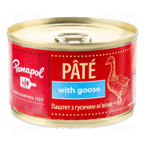 Паштет Pamapol з гусятини, 155г