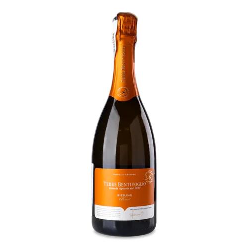 Ігристе Вино Біле Брют Riesling В/ґ, 0.75л, 12%