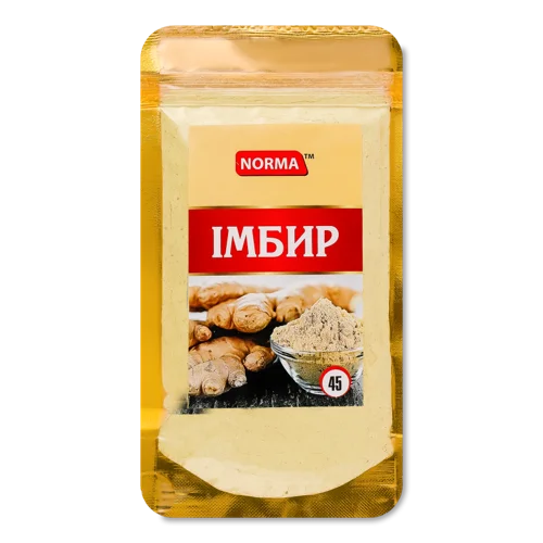 Імбир Натуральний Norma, д/п, 45 г