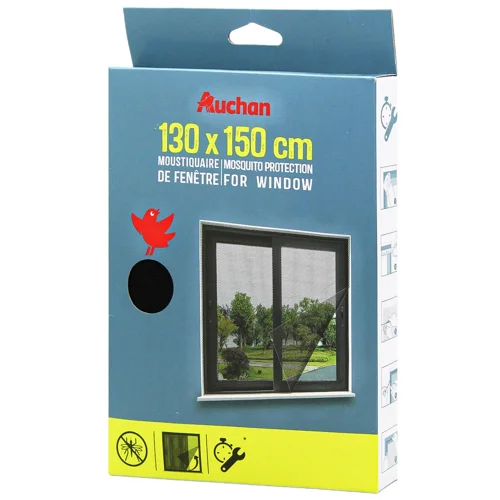 Сітка Auchan протимоскитна на вікна 130х150см