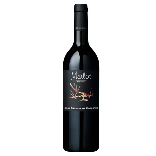 Вино Baron Philippe de Rothschild Merlot червоне сухе 14% 0,75л