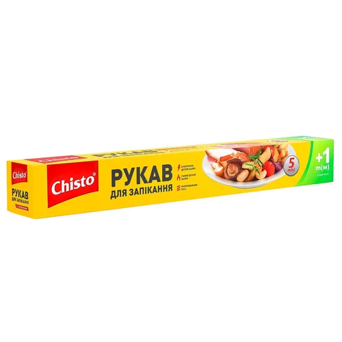 Рукав Chisto для запікання з зав'язками 6м