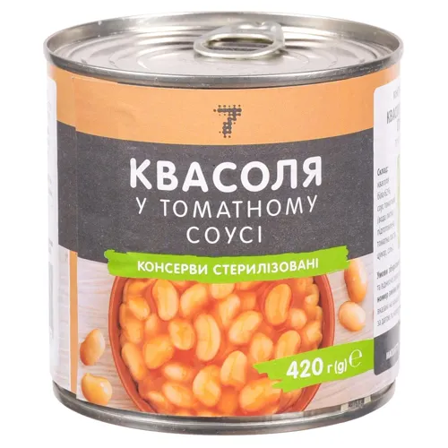 Квасоля Семерка у томатному соусі 420г