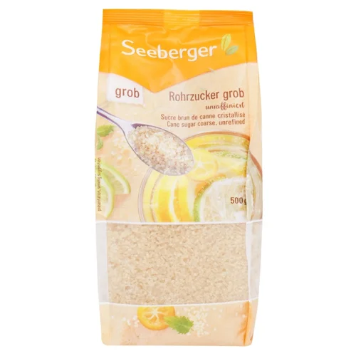Цукор тростинний Seeberger 500г