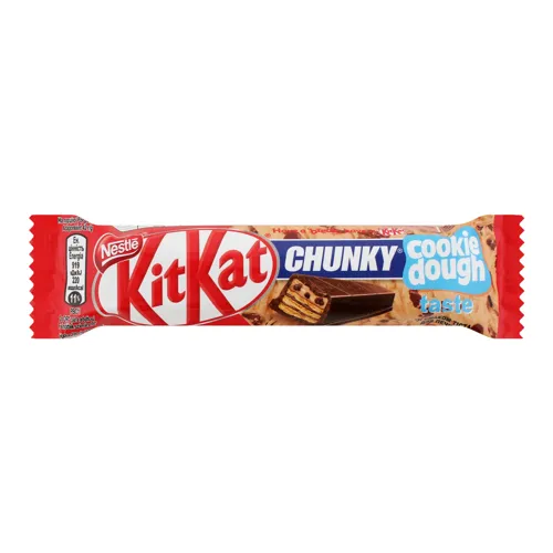 Вафлі у молочному шоколаді з начинкою з хрусткими какао-гранулами Chunky Kit Kat м/у 42г