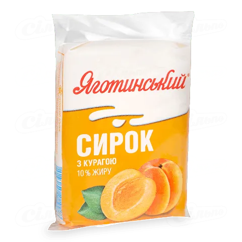 Сирок Яготинський з курагою 9% 180г