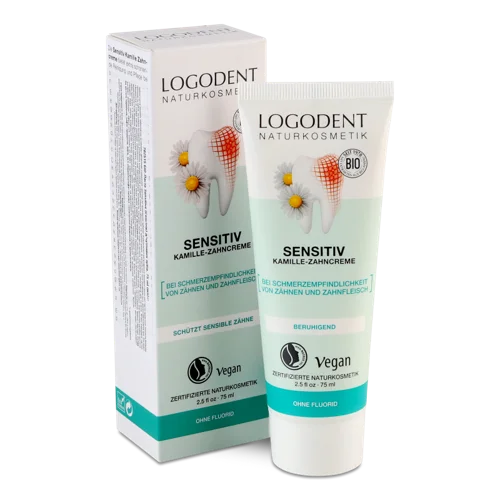 Зубна Паста Sensitive Bio Logodent Naturkosmetik, 75мл