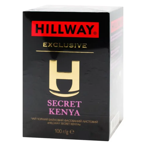 Чай чорний Hillway Exclusive Secret Kenya 100г