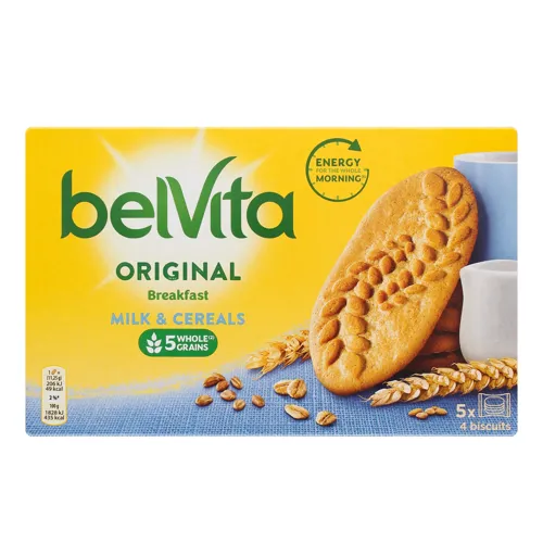 Печиво мультизлакове Milk&Cereals Original Breakfast BelVita 225г