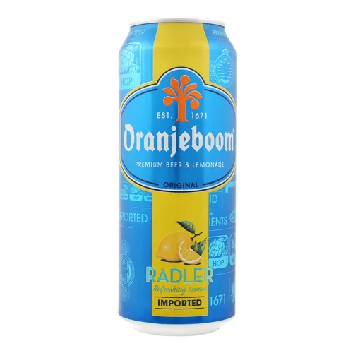 Пиво Радлер світле 2,5% 0,5л ж/б Оранжбум