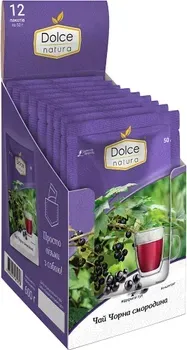 Концентрат Dolce Natura Чай Чорна Смородина 50г x 12 шт