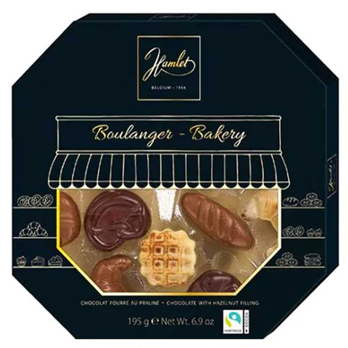 Цукерки Hamlet Bakery шоколадні 195г