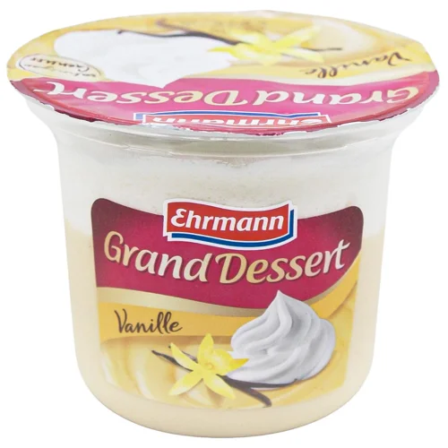 Десерт Ehrmann Grand Dessert Vanilla flavor 4,7% 190г