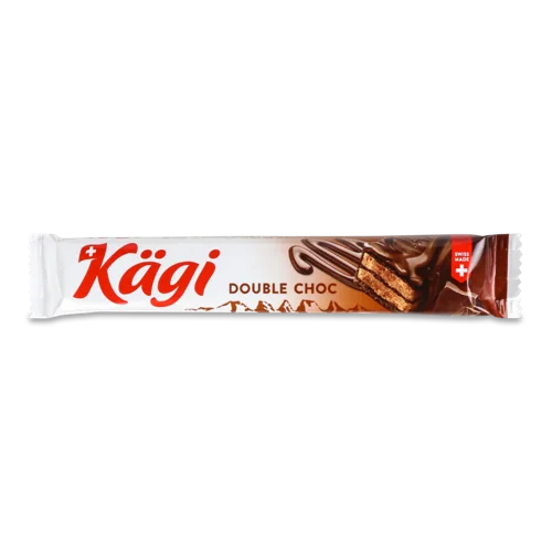 Вафлі В/ґ Kagi В Подвійному Шоколаді, 150 Г