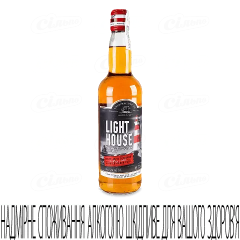 Віскі Lighthouse Blended Scotch Whisky Peated, 0,7л